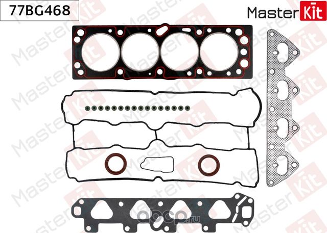 Комплект прокладок гбц (Master KIT). Артикул 77BG468