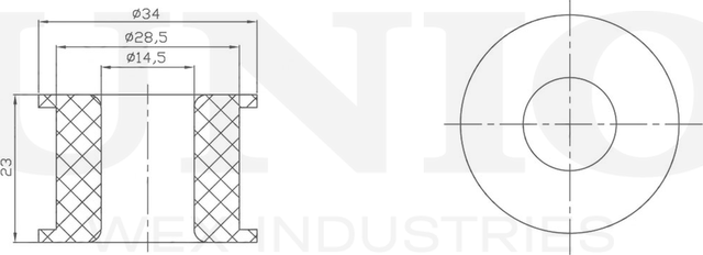 Втулка стабилизатора (Unio). Артикул RMP-10031