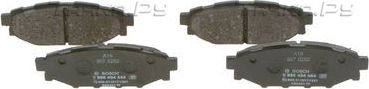 Тормозные колодки Bosch (Low-Metallic) задние для Subaru Forester III 2008-2012. Артикул 0 986 494 444