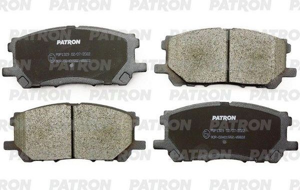 Тормозные колодки Patron. Артикул PBP1329