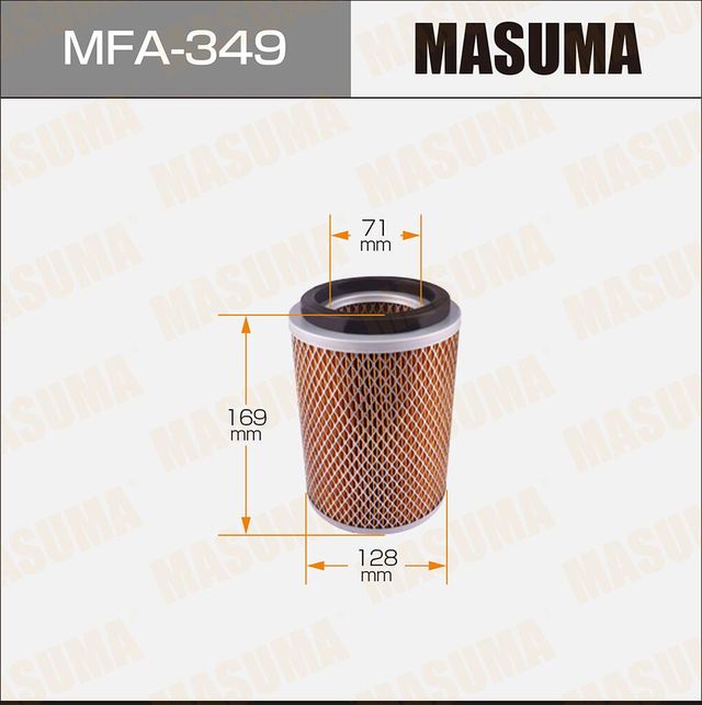 Воздушный фильтр Masuma. Артикул MFA-349