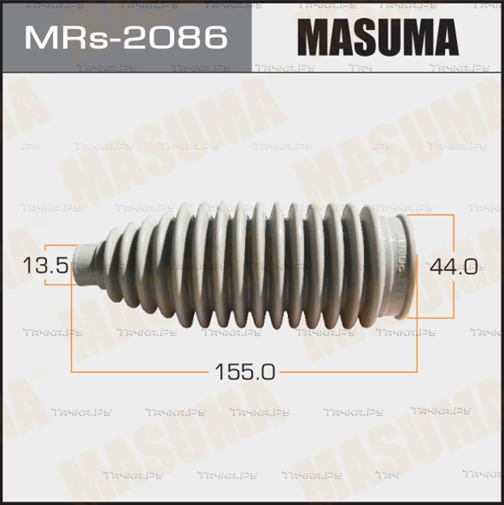 Пыльник рулевой рейки Masuma передний правый/левый для Toyota Cresta V (X100) 1996-2001. Артикул MRs-2086