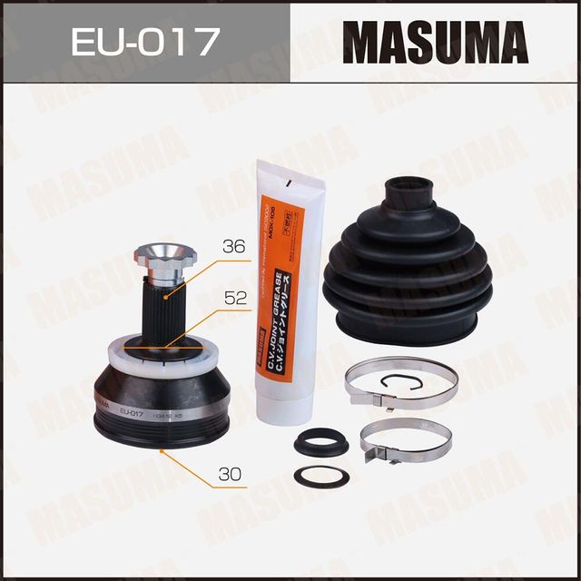 ШРУС 16 (Masuma). Артикул EU017