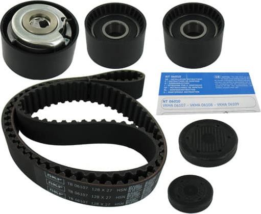 Ремень ГРМ с роликами (комплект) SKF. Артикул VKMA 06109