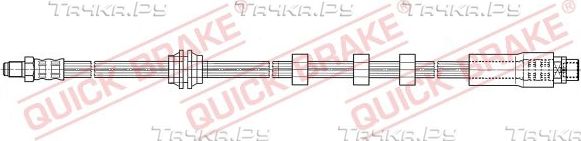 Тормозной шланг Quick Brake передний правый/левый для BMW 6 II (E63/E64) 2003-2010. Артикул 35.911