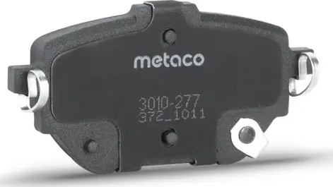 Колодки тормозные задние дисковые к-кт (Metaco). Артикул 3010277
