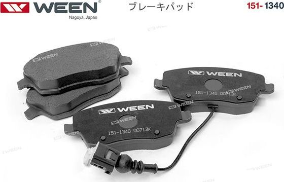 Тормозные колодки WEEN. Артикул 151-1340