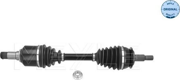 Полуось (привод в сборе, приводной вал) Meyle Original. Артикул 014 498 0023