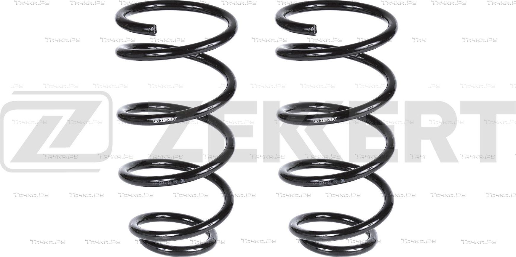 Пружина подвески Zekkert передняя для Ford Kuga I 2008-2012. Артикул SF-2211