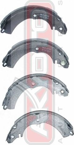 Тормозные колодки Akyoto Packing AKYOTO. Артикул AKS-6729