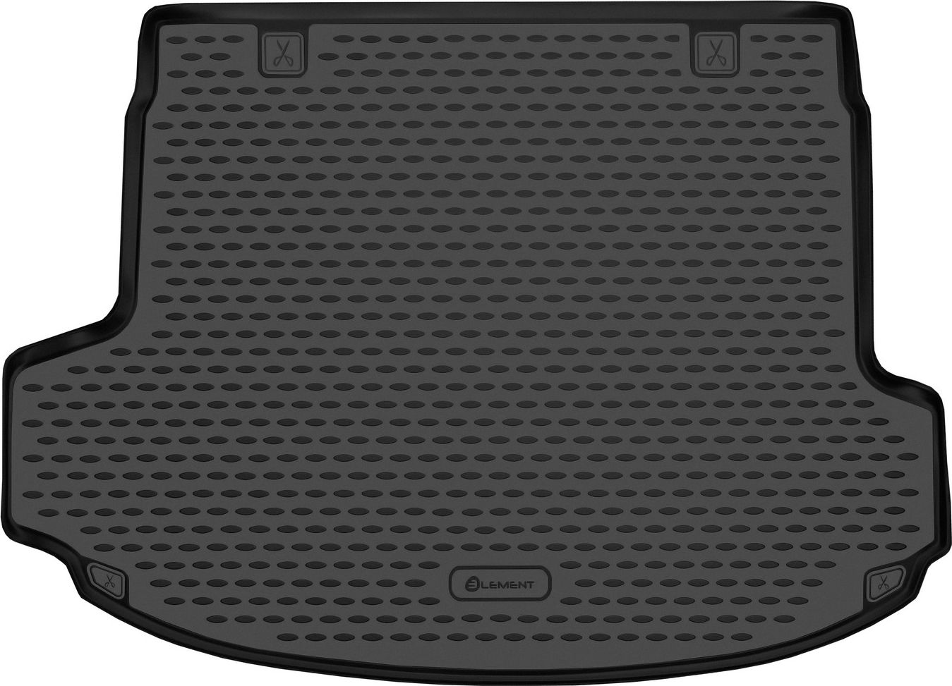 Коврик Element для багажника Honda CR-V V 5-дв., гибрид, правый руль 2018-2026. Артикул ELEMENTAN0437B13