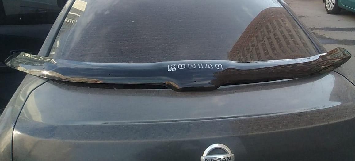 Дефлектор Vip-Tuning для капота Skoda Kodiaq 2017-2026. Артикул SK21