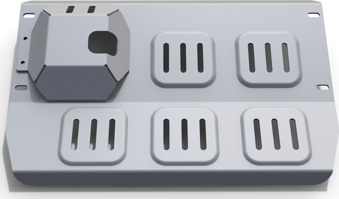 Защита алюминиевая Rival для переднего дифференциала Suzuki Jimny IV 2018-2026. Артикул 2333.5528.1.6