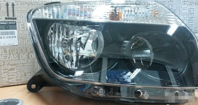 Фара передняя основная Renault. Артикул 260101891R
