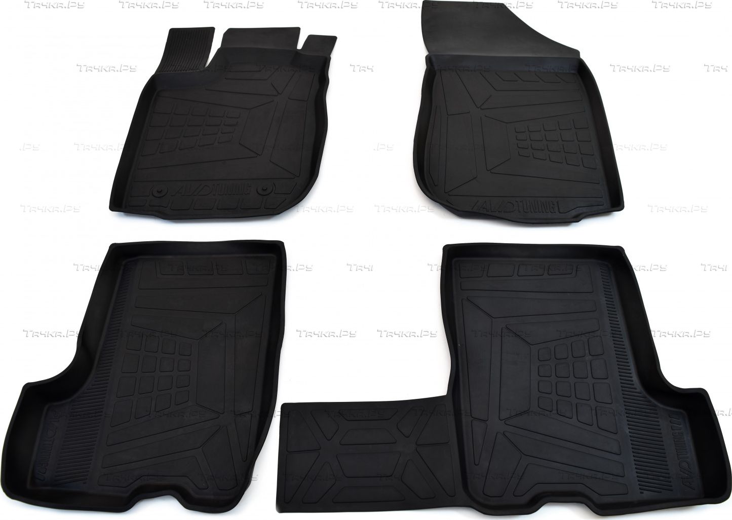 Коврики резиновые Avtodriver AVDTuning для салона Lada Xray 2016-2026. Артикул ADRPLR295