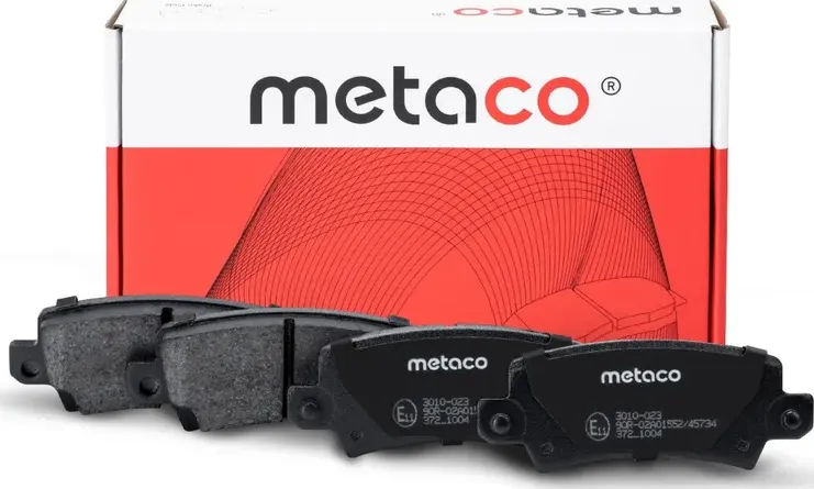 Колодки тормозные TOYOTA COROLLA 02- задн. (Metaco) Metaco. Артикул 3010023