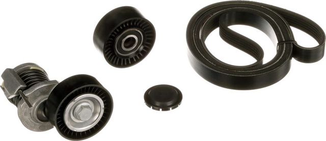 Приводной ремень поликлиновой с роликами (комплект) Gates Micro-V® Kit UNIQUE FIT для SEAT Exeo 2008-2013. Артикул K016PK1580XS