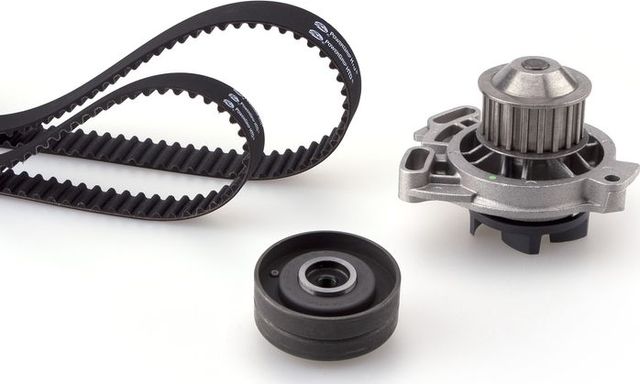 Помпа (водяной насос) с комплектом ремня ГРМ Gates PowerGrip® для Volvo 780 1986-1990. Артикул KP15035