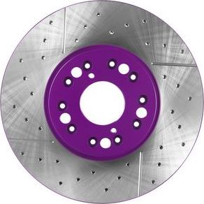 Тормозной диск NiBK передний для Lexus SC II 2001-2010. Артикул RN1150DSET