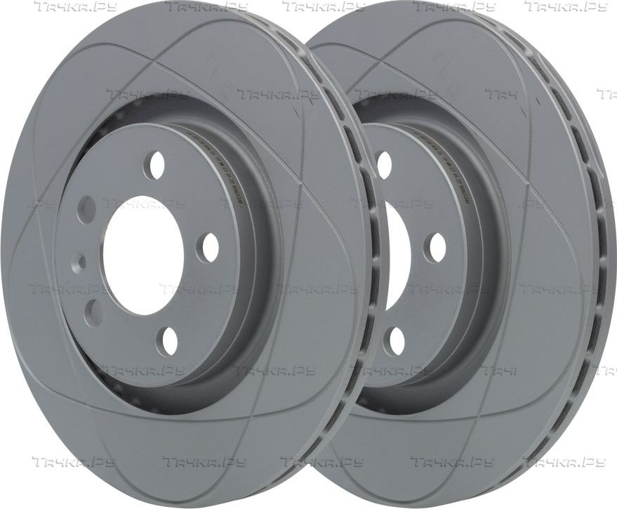 Тормозной диск ATE PowerDisc передний для Volkswagen Golf IV 1997-2006. Артикул 24.0322-0150.1