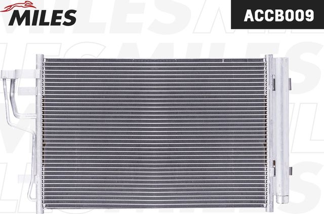 Радиатор кондиционера (конденсатор) Miles для Hyundai Elantra IV (HD) 2006-2011. Артикул ACCB009
