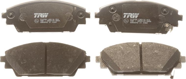 Тормозные колодки TRW COTEC. Артикул GDB3592