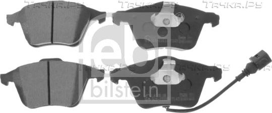 Тормозные колодки Febi Bilstein передние для Volkswagen Scirocco III 2009-2017. Артикул 16796