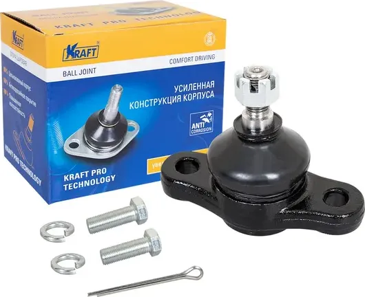 Опора шаровая HYUNDAI/KIA I30/CEED 06- нижн.лев.прав. (Kraft). Артикул KT053230