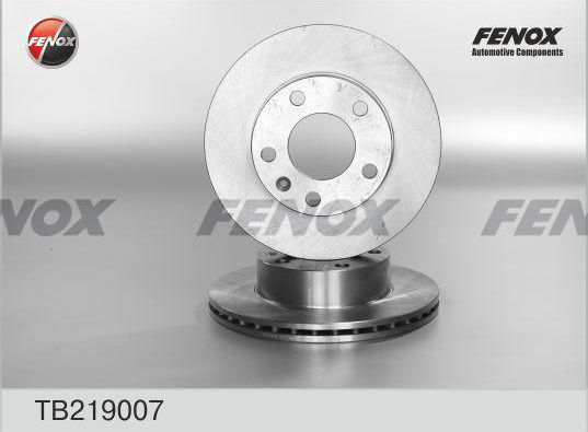Тормозной диск Fenox передний для LDV Maxus 2005-2009. Артикул TB219007