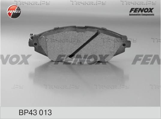 Тормозные колодки Fenox передние для Chevrolet Evanda 2005-2006. Артикул BP43013