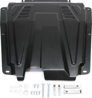 Защита АвтоБРОНЯ для картера и КПП Renault Logan I 2004-2013. Артикул 111.06027.1