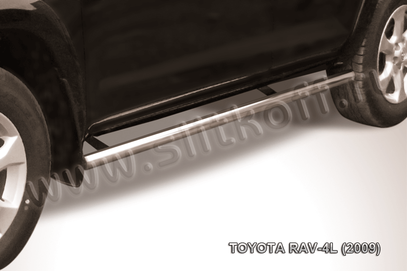 Пороги Slitkoff труба d57 для Toyota RAV4 III LWB 2009-2010. Артикул TR409L-015