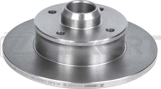 Тормозной диск Zekkert задний для SEAT Toledo I 1991-1999. Артикул BS-5087