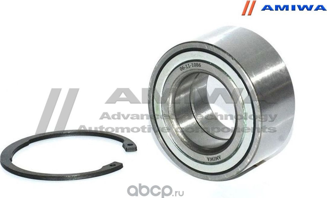 ПОДШИПНИК СТУПИЧНЫЙ ЗАДНИЙ 40X75X37 (Amiwa). Артикул 06111086