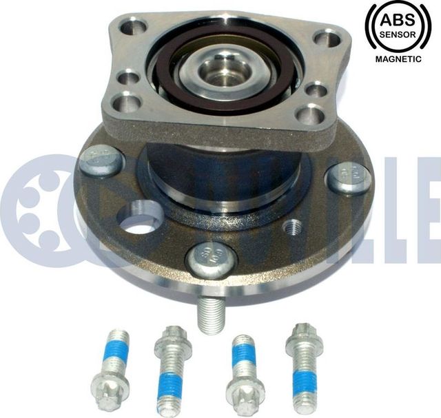 Ступица колеса с интегрированным подшипником Ruville задняя для Ford KA III 2016-2016. Артикул 221612