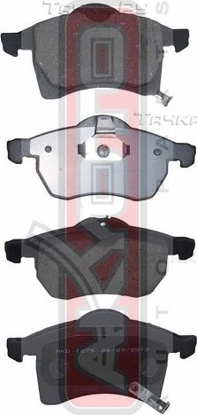 Тормозные колодки Akyoto Packing AKYOTO передние для Opel Corsa D 2006-2014. Артикул AKD-1275