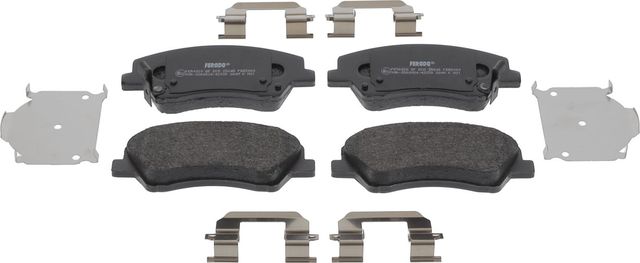 Тормозные колодки Ferodo Premier Eco Friction передние для Kia Rio IV 2017-2026. Артикул FDB5040