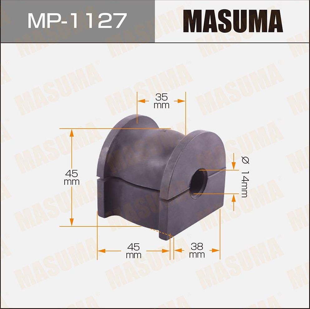Втулки стабилизатора Masuma. Артикул MP-1127