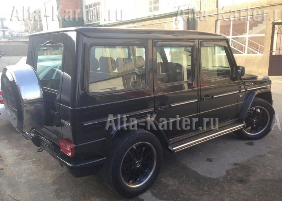Дефлекторы Cobra Tuning для окон Mercedes-Benz G-Класс W463 5-дв. 1990-2018 (Гелендваген). Артикул M31690
