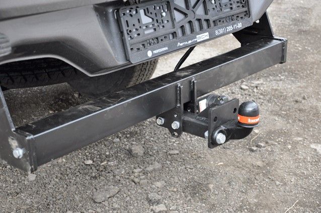 Фаркоп Oris (ранее Bosal) для Mitsubishi L200 IV 2006-2015. Фланцевое крепление. Артикул 4153-F