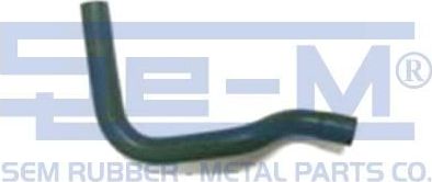 Патрубок радиатора (системы охлаждения) Sem Lastik для DAF 95 1987-1998. Артикул 11108