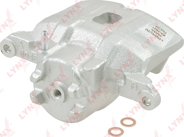 Тормозной суппорт LYNXauto передний левый для Mitsubishi Airtrek 2003-2006. Артикул BA-2931