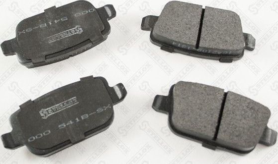 Тормозные колодки Stellox задние для Ford Focus II 2009-2011. Артикул 000 541B-SX