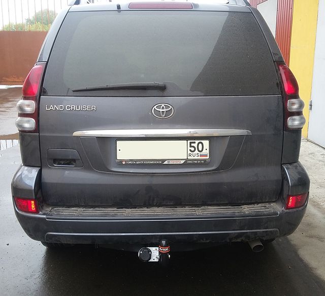 Фаркоп AvtoS для Lexus GX 460 (зап. колесо снизу) 2003-2009. Артикул TY 21