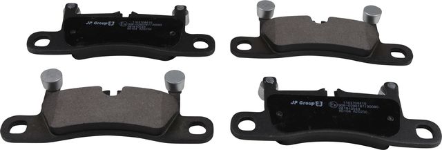 Тормозные колодки JP Group задние для Volkswagen Touareg II 2010-2018. Артикул 1163708410