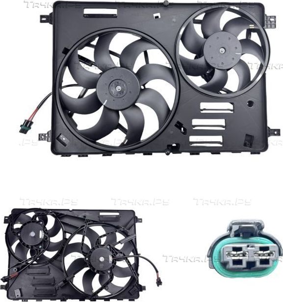 Вентилятор радиатора двигателя Sontian. Артикул ZD168709