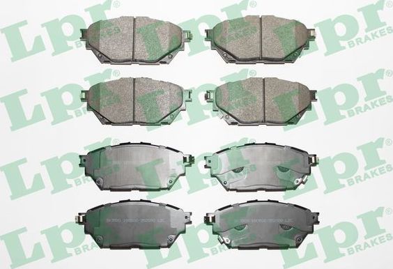 Тормозные колодки LPR. Артикул 05P2000