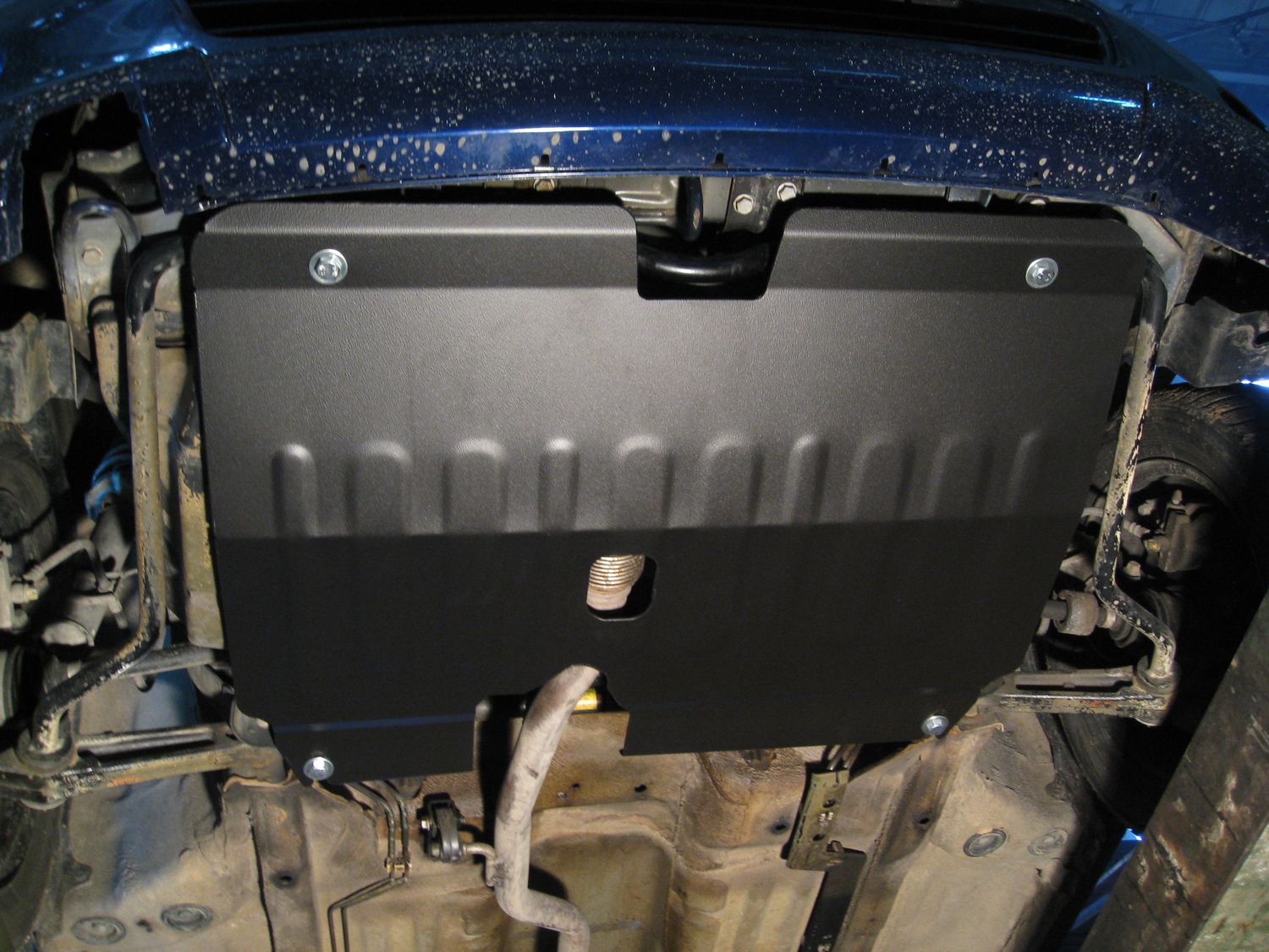 Защита Alfeco для картера и КПП Opel Agila A 2000-2007. Артикул ALF.16.11