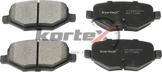 Колодки тормозные FORD Explorer (11-) задние (4шт.) KORTEX. Артикул KT4401STD