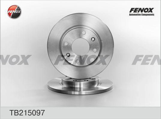 Тормозной диск Fenox. Артикул TB215097